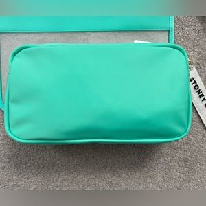 Stoney Clover Lane Aqua small pouch